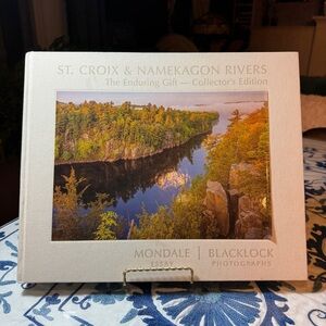 MN Picture Book ST. CROIX & NAMEKAGON RIVERS 2018 Limited Signed Craig Blacklock